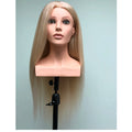 Wholesale Price Europe Style Plastic Mannequin Head with Shoulder for Hairdresser Face Training Stand
