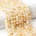 Customize AAA High Quality 6*11mm Irregular Faceted Rondelle Natural Stone Gem Stone Beads for Necklace Bracelet Jewelry Making