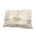 Promotional Customized Large Dust Bags Cotton Gift Pouch With Flap Twill Cotton Envelope Pouch for Gift Packaging