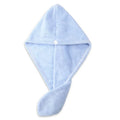 Microfiber Eco-Friendly Quick Drying Wrap Hair Dry Towel Rapid Dry Turban Super Absorbent Home Use with Button for Curly Hair