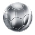 Futbol Topu Professional Match Quality Size 4 Size 5 Thermal Bonded Textured TPU Metallic Silver Soccer Ball