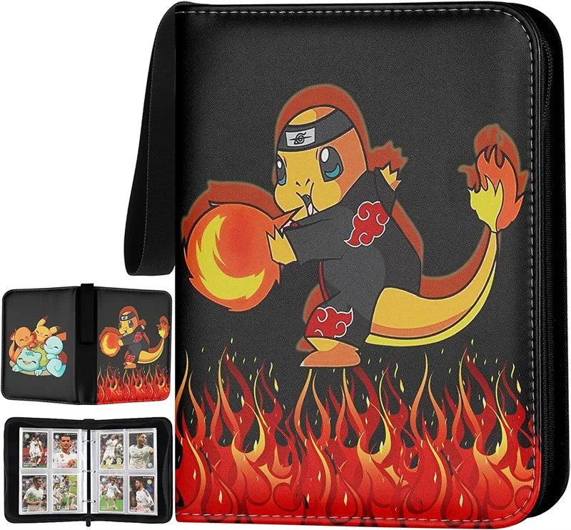 Customize Cards 4/9 Pockets Toploader Binder pokemon Tcg Mtg Baseball Game Card Binders