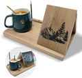 Book Rest Nook Reading Valet Wood Wooden Triangle Book Page Stand Holder Small Bookshelf Simple Bookcase