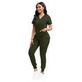 42122 in Stock 4 Way Stretchy Pencil case Bag Female Office Uniform Designs Female Spa Uniform Cargo Pants Hospital Uniform