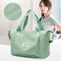 Custom Foldable Sports Gym Dry Wet Fitness Weekender Duffle Bags Women Unisex Travel Organizer Storage Overnight Bag