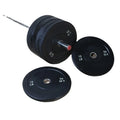 New Arrival Fitness Rubber Plate Gym Weight Competition Weight Plates Black Rubber Weights for Home Gym