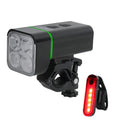 Boruit High Power 4000 Lumens LED Bike Lights Rechargeable Bicycle Light Set USB Bank Function IPX5 Waterproof Aluminum Alloy