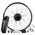 GreenPedel Hot Selling 250w 500w Motor Bicycle Electric Ebike Conversion Kit Electric Bicycle with 5 -15Ah Lithium Battery