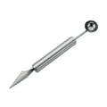 304 Stainless Steel Fruit Scoop Melon Baller Carving Cutter Metal Ice Cream Tools for Ice Cream Sticks