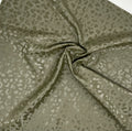 Suede Backing Soft Pu 4 Way Stretchy Leather for Garment Leopard Printed Faux Leather Skirts for Women