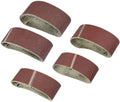DE Warehouse 24H Shipping Free Delivery 10pcs 100 X 610mm Aluminium Oxide Sanding Belts 40-240 Grit Abrasive Tools
