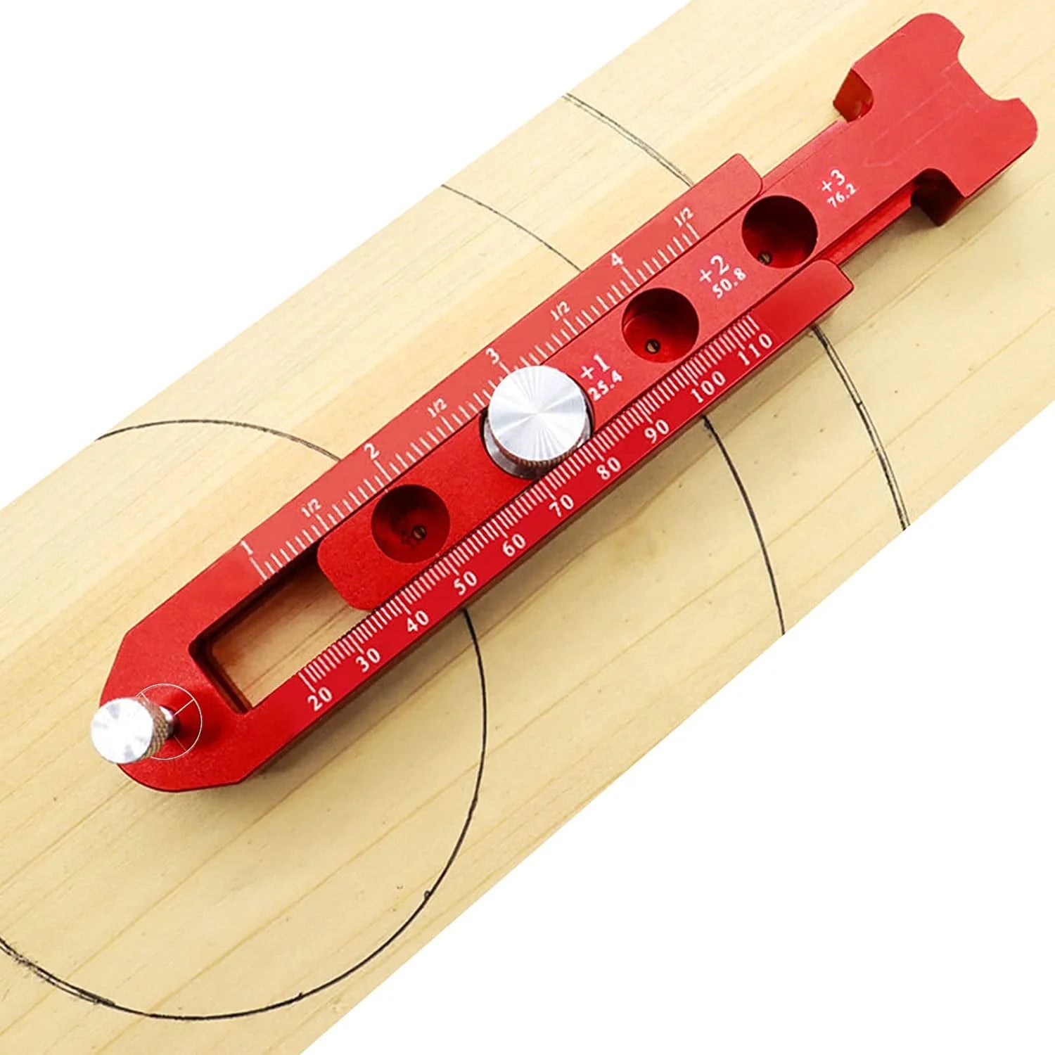 Woodworking Adjustable Aluminum Alloy Circular Drawing Tool for Woodworker