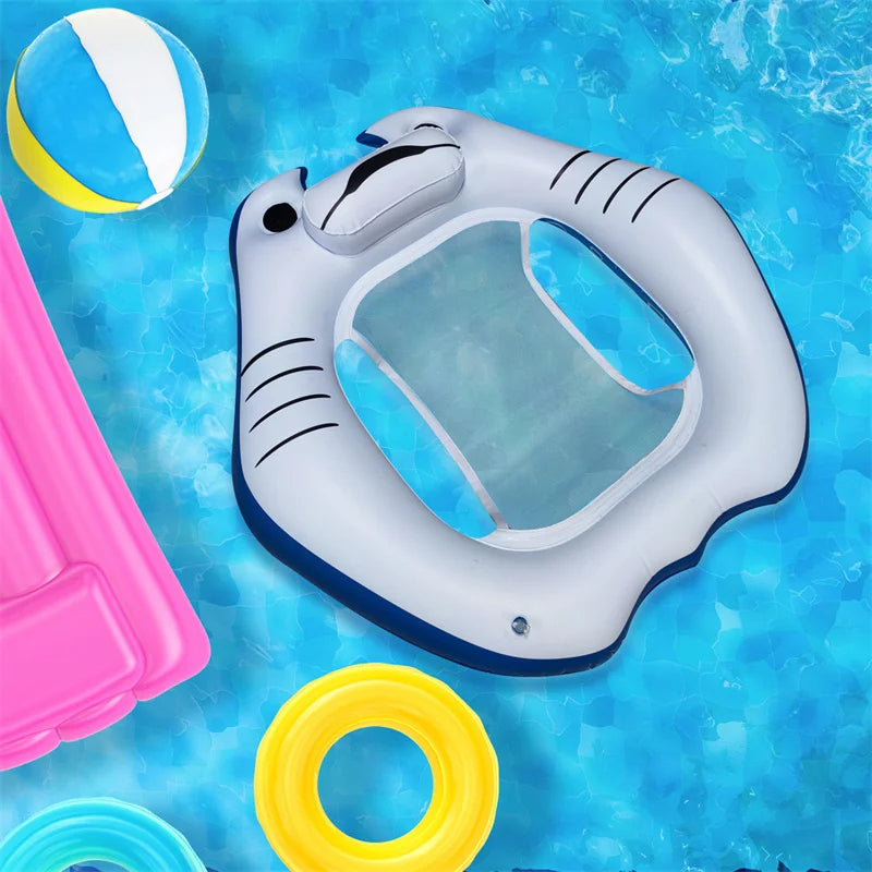 Inflatable Float Swimming Bed Inflatable Buoy Pool Float Pvc Ring Swim Ring Swimming Floating for Kids