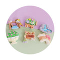 Spring Garden Cabochons Resin Cute Park Parterre Small Bridge Flower Pond Scrapbooking DIY Embellishment