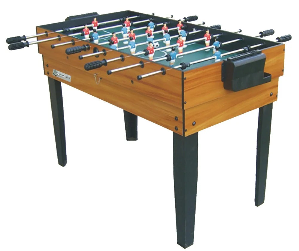 Win.max WMG08870 Customizable MDF Standard Foosball Soccer Table Game for Adults & Children-Gift with Puzzle Entertainment