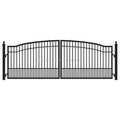 Rolling Galvanized Steel Sliding Gate and Metal Fence Security Accordion Doors