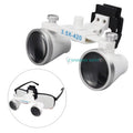 2.5X & 3.5X Coated Optical Lens Binocular Loupe Galilean Dental Magnifier for Dentist Surgical Use Manual Power Source