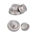 Mason Jar Shaker Lids Stainless Steel Cover for Regular Mouth Mason Canning Jars Rust Proof Cocktail Shaker Dry Rub Cocktail
