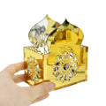 Eid Mubarak Acrylic Mirror Ornaments Ramadan Muslim Table Decoration Islam Home Decor Eid Al Fitr Festive Party Gift