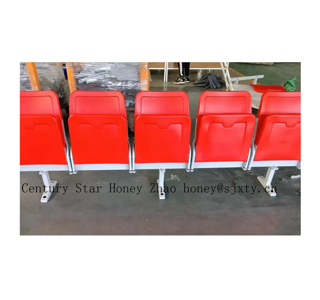 Mountain Bleacher Folding Seat Outdoor Foldable Flip -up Seat Plastic Stadium Seat