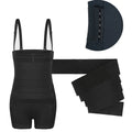 Women's Plus Size Waist Cinchers Adjustable Body Shaper Tummy Control Bodysuit Butt Lifter Comfortable Breathable Shapewear