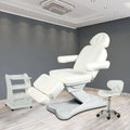 Kangmei 3 Motors Cheap Reclining Spa Salon Height Lift Treatment Electric Massage Table Cosmetic Facial Chair
