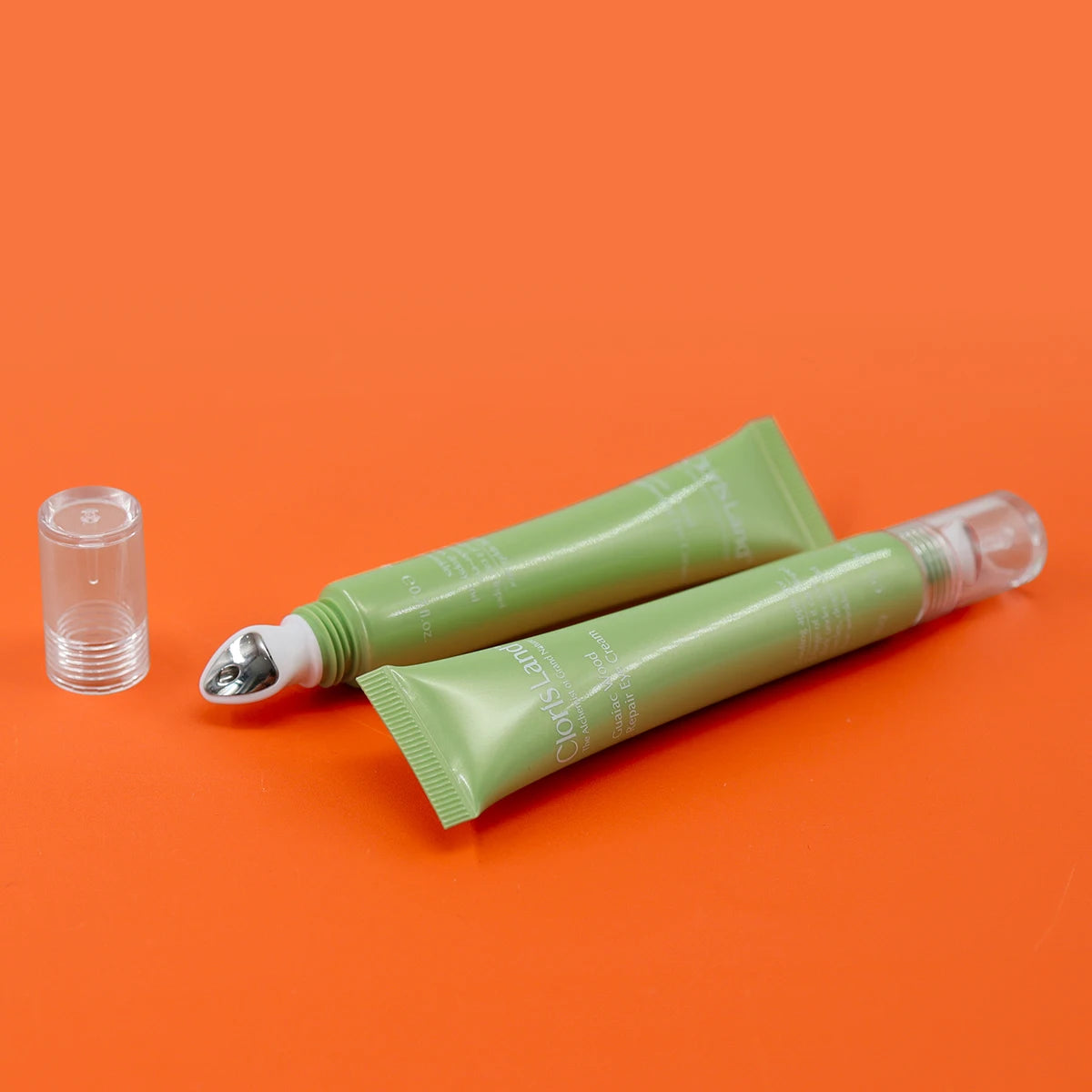 Factory Wholesale Custom 10g-25g Empty Plastic Eye Cream Tube Container PE Metal Vibration Massage Head Cosmetic Packaging Tube
