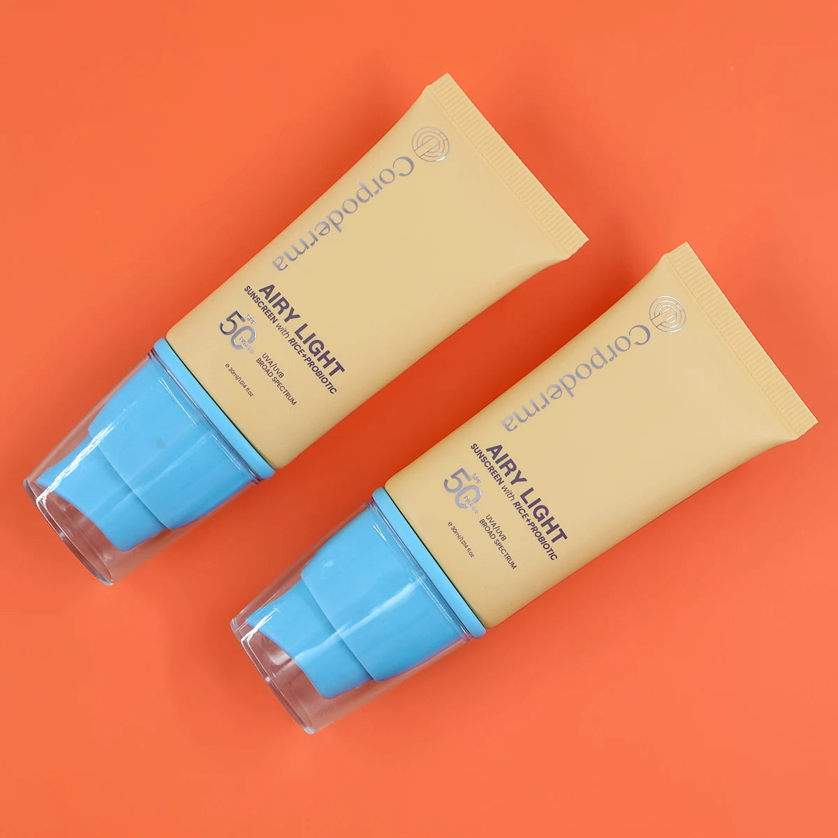 PE 30ml 60ml Cosmetic Sunscreen Cream Soft Plastic Skin BB Care Lotion Cosmetic Tube with Pump Cosmetic Airless Pump Tube