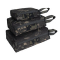 IDOGEAR in Stock Camo Tactical Accessory Pouch Packing Cubes 3PCS Zipper EDC Pouch Tool Storage Bag