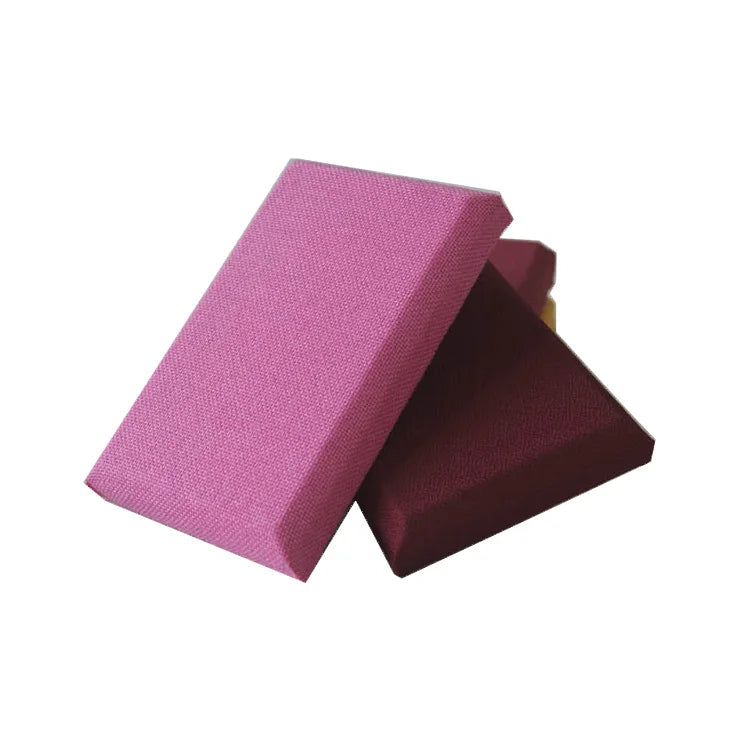 A1 Class Fire-Rated Fiberglass Wool Acoustic Panels Gypsum Board Ceiling & Wall Sound Panels Made From Fiber Glass Wool