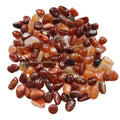 Wholesale Natural Healing Crystal Gemstone Carnelian Gravel Red Agate Tumbled Stone Decoration