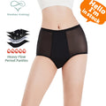 Shanhao OEM Reusable 4-Layer Leakproof Bamboo Fabric Panties Everyday Heavy Flow Absorbent Menstrual for Period Bragas Waist