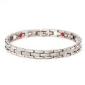 Wholesale Gold Plated Stainless Steel Magnetic Bracelet Powerful Mens Magnetic Therapy Bracelet