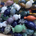 Wholesale Natural Gemstone Crystal Candy for Christmas Sweet Candy Carvings Crystal Carvings for Kids