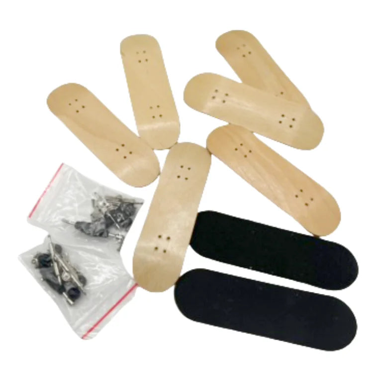 Blank Custom 5ply Maple Fingerboard Mini Skateboard 29mm Toy Finger Board Deck Manufacturer