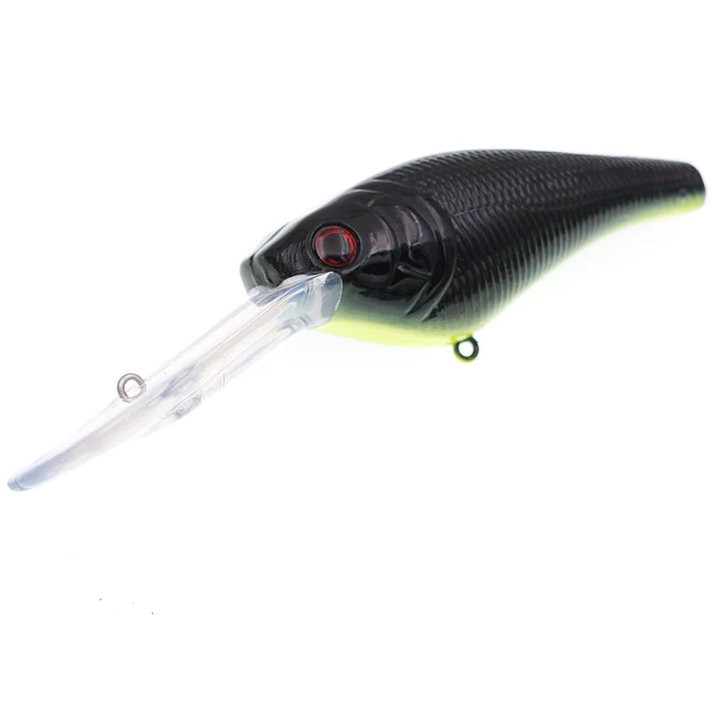 Deep Diving Crankbait 120mm 26.7g Hard Plastic Minnow Wobbler Artificial Bait Long Tongue Fishing Lure for Bass Pike Trolling
