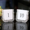 Laser Table Number Card Number 1 to 30 Wholesale and Customized Laser Cut Table Number Cards