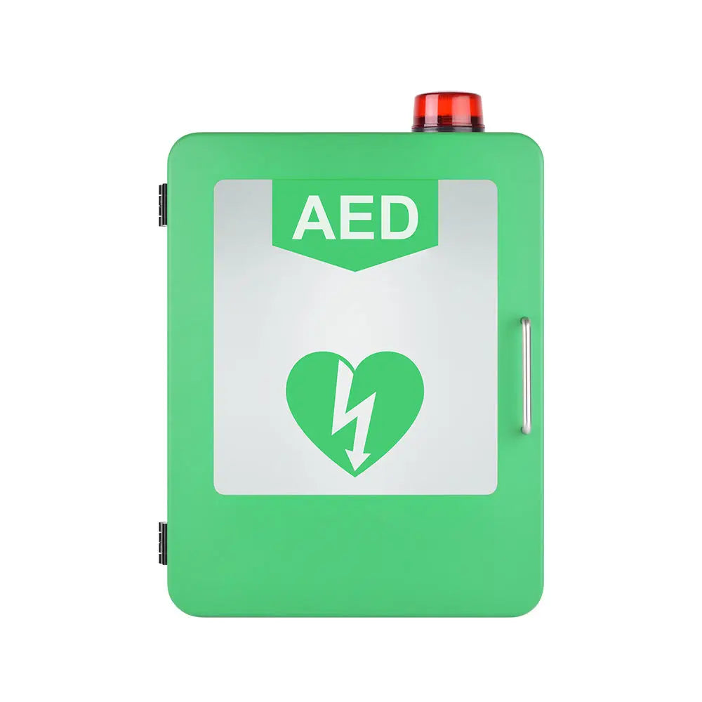Quick Customization Aed Wall Cabinet With Alarm First Aid Box Aed Cabinet for Portable Aed Auto External Defibrillator Cabinet