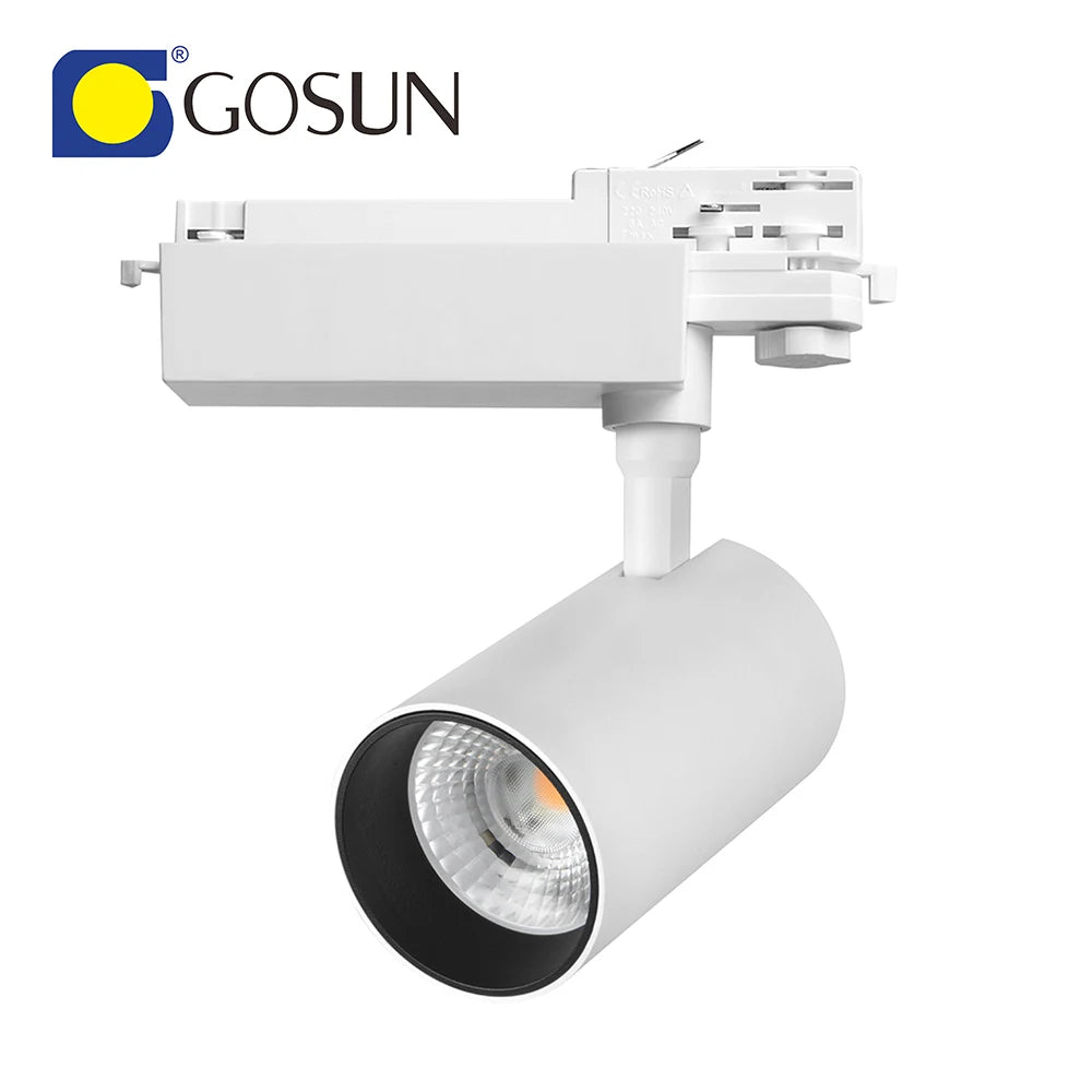 Ultra Modern Anti-Glare LED Track Light with WiFi APP RGBW 20W-42W Dimming Aluminum Body 5 Years Warranty 3-Phase TUYA