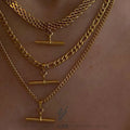 Carline Hot Sale Carline Wholesale 18k Gold Plated Stainless Steel  Necklaces for Women Lowest Price High Quality