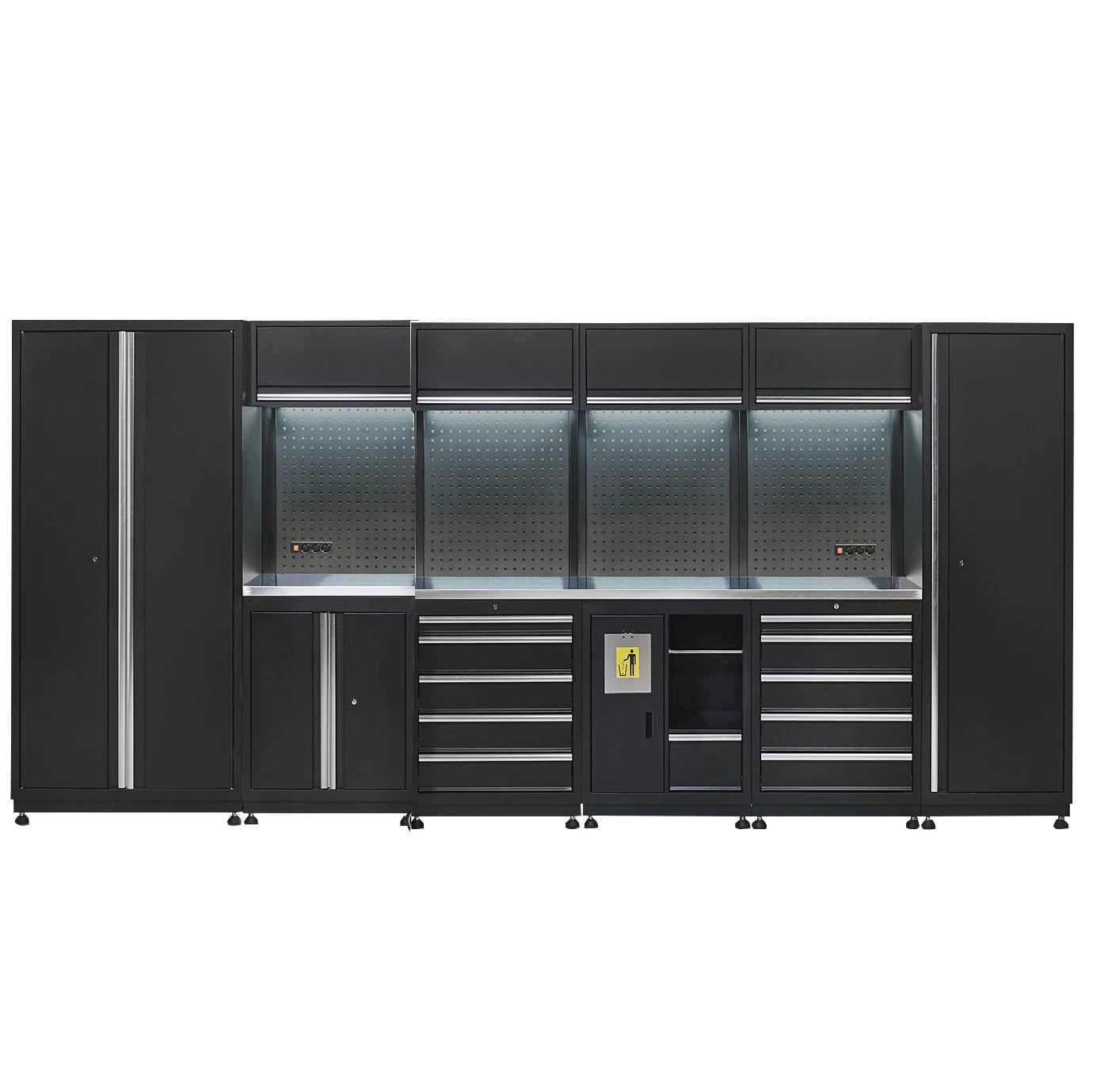 Goldenline Multi-functional Module Tool Kitchen Garage Storage System Workbench Workstation Tool Cabinet Combination