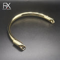 High End Metal D Shape Handle Holder for Handbag Luxury Bag Handle Accessory DIY Frame Grip Hardware Parts for Purse Tote