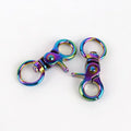 Meetee H4-1 13mm Colorful Lobster Clasp Hardware Accessories Handbag Strap Chain Connection Snap Clasps Swivel Dog Buckles
