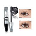 Private Label Waterproof Long Wearing Black Fiber Mascara Wholesale Lengthening Curling Easy to Clean Mascara