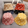 100% Cotton Image Geometric Print Unisex Children's Bucket Hat for 3-7 Years Outdoor Travel Four Seasons