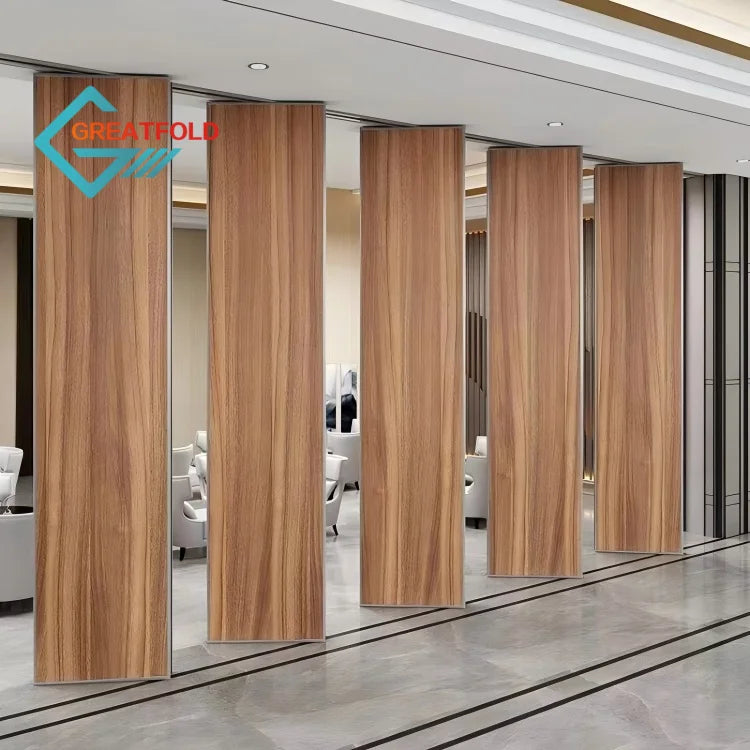 Interior Partition Folding Soundproof Operable Wall Room Dividers Partitions Sliding Walls Banquet Hall Design Movable Partition
