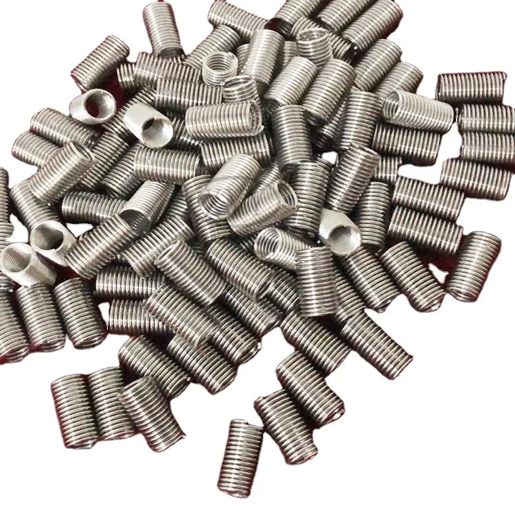 High Quality 304 Stainless Steel Inch Thread Inserts Fully Threaded 14mm OD Tailless OEM Customizable Excellent Value Product
