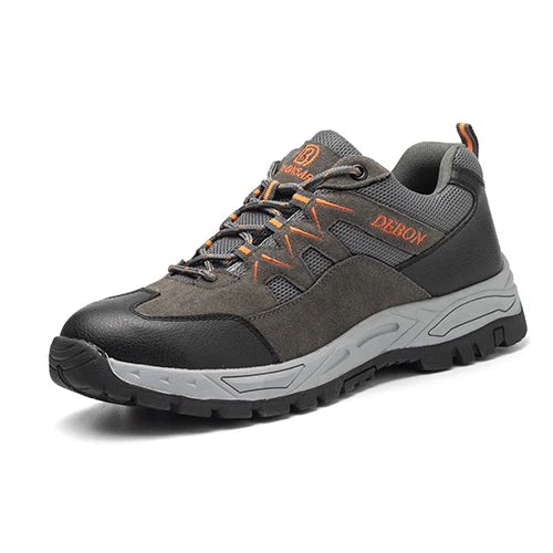 Industrial Safety Shoe Men  Construction Protective Security Work Boot  Safety Toe Steel Toe  Leather Mesh
