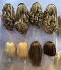LONGFOR 100% European Remy Human Hair Toupee Silk Top Lace Frontal Hair Wig for Women Jewish Wig