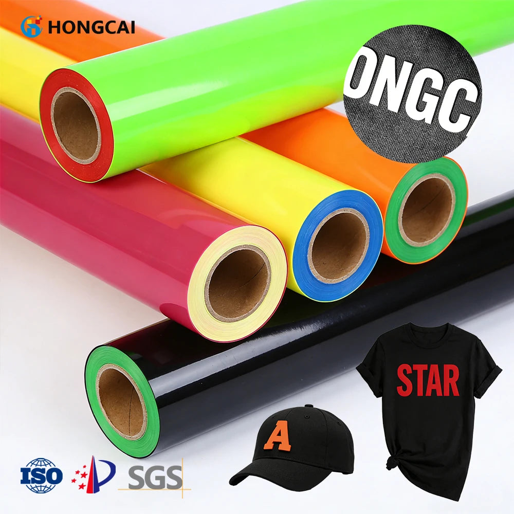 0.2mm/0.5mm/1MM  HD Vinyl 45CM*25M Elastic 3d Silicone Thick PU Rubber Heat Transfer Vinyl Roll HTV Sheet Vinyl  Shirt Clothing